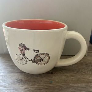 Rae Dunn by Magenta Mug bike with bunny